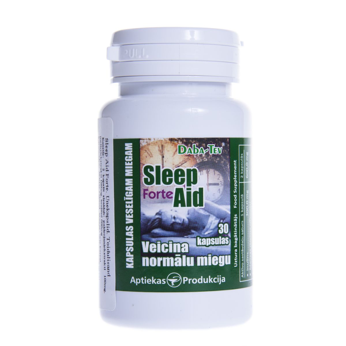 SLEEP AID FORTE KAPS 500MG N30 - Product Image