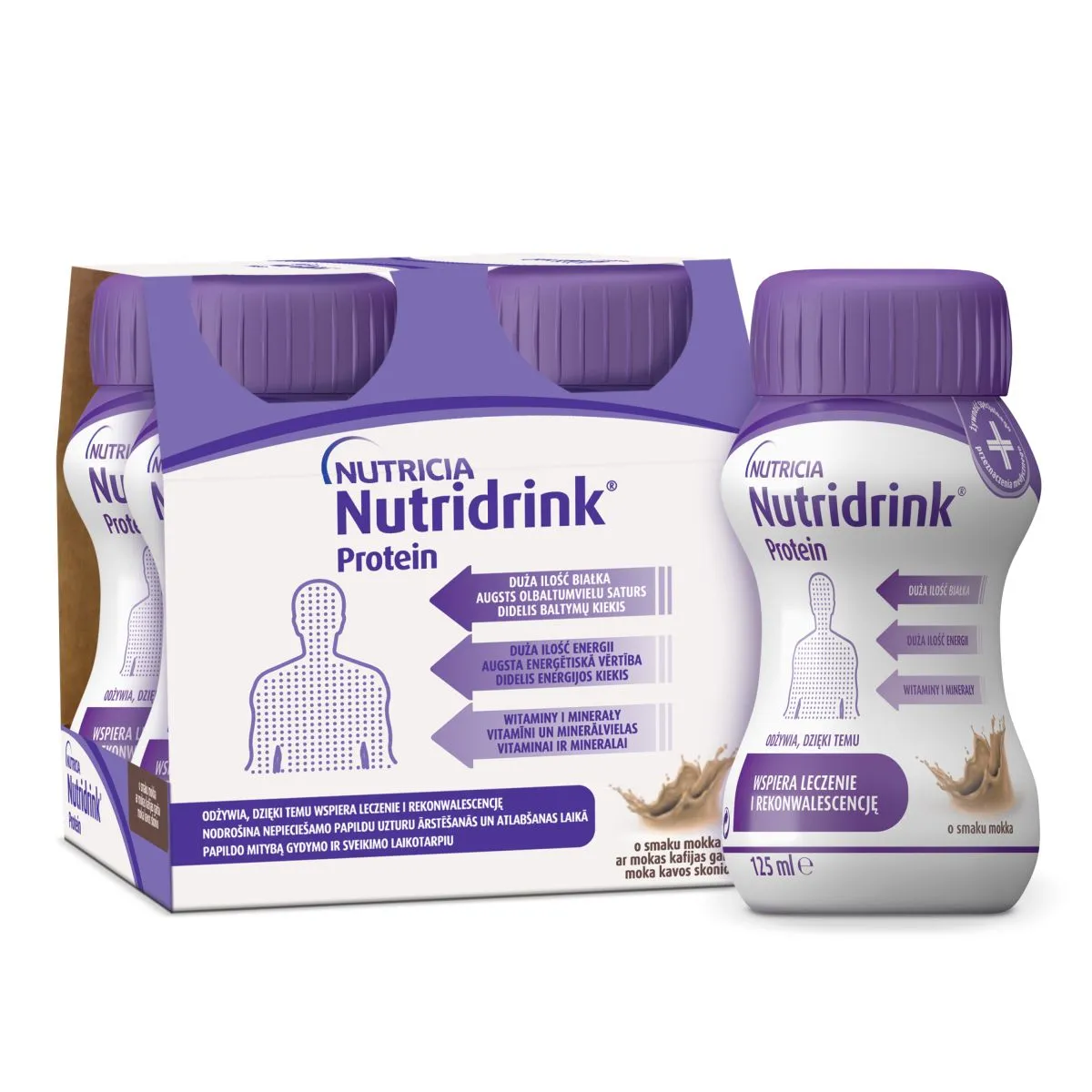 NUTRIDRINK PROTEIN MOKA-KOHVIMAITSELINE 125ML N4