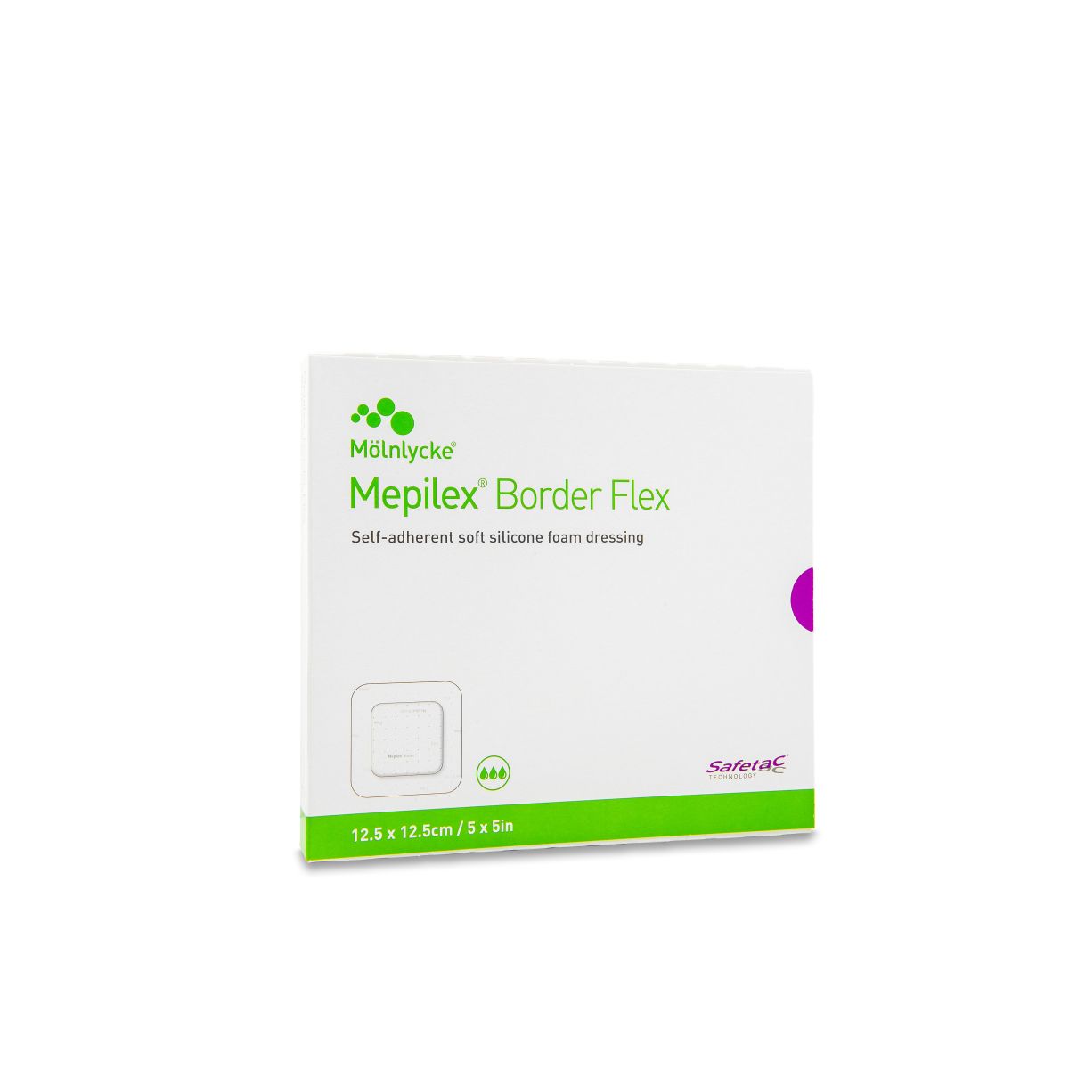 MEPILEX BORDER FLEX 12,5X12,5CM N5 STER - Product Image