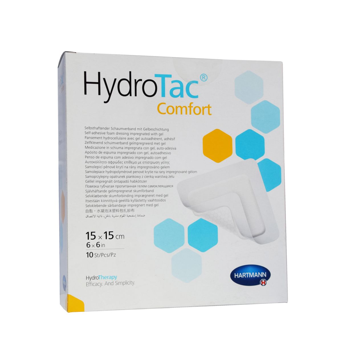 HYDROTAC COMFORT HAAVASIDE 15X15CM N10 - Product Image