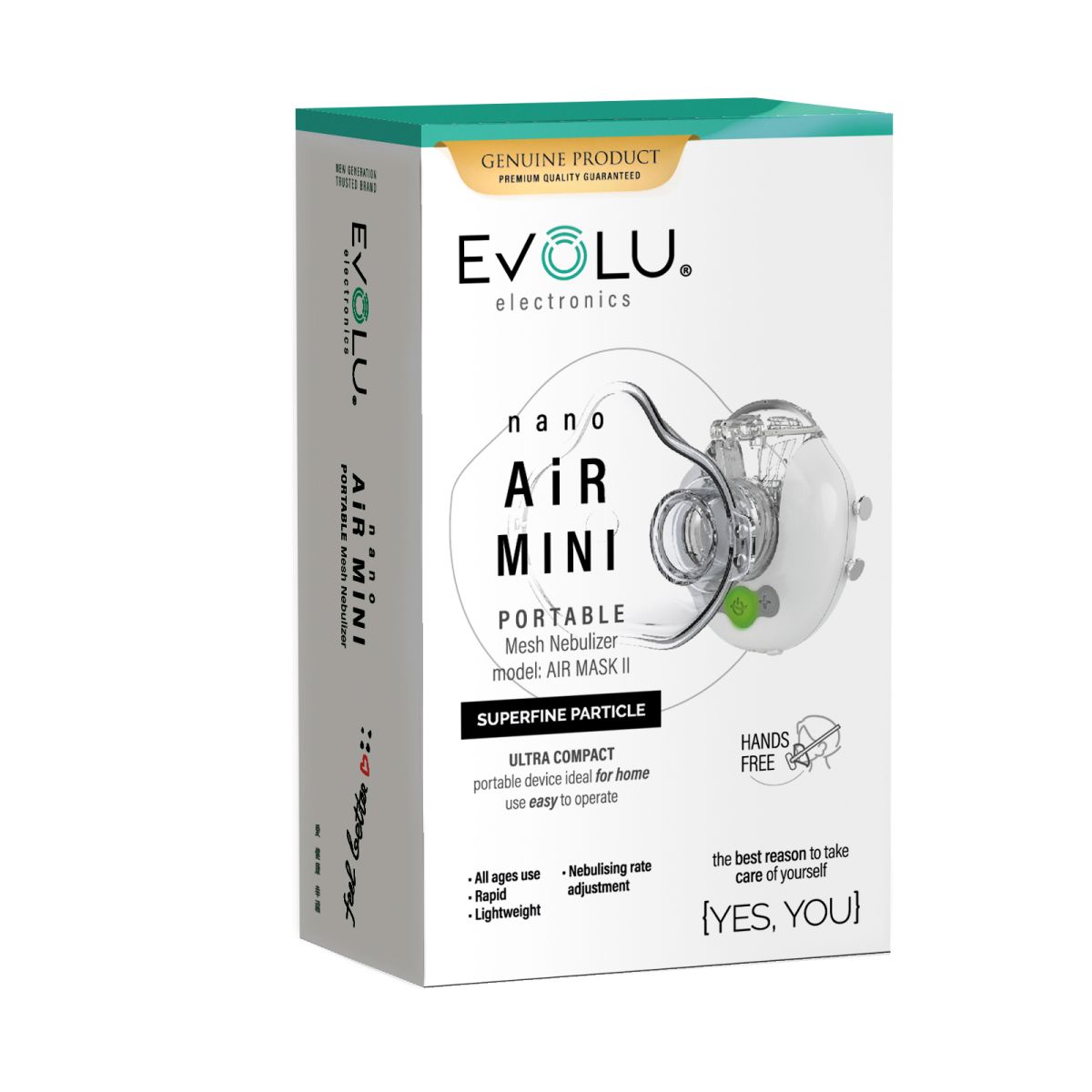 INHALAATOR EVOLU NANO AIR MINI - Product Image