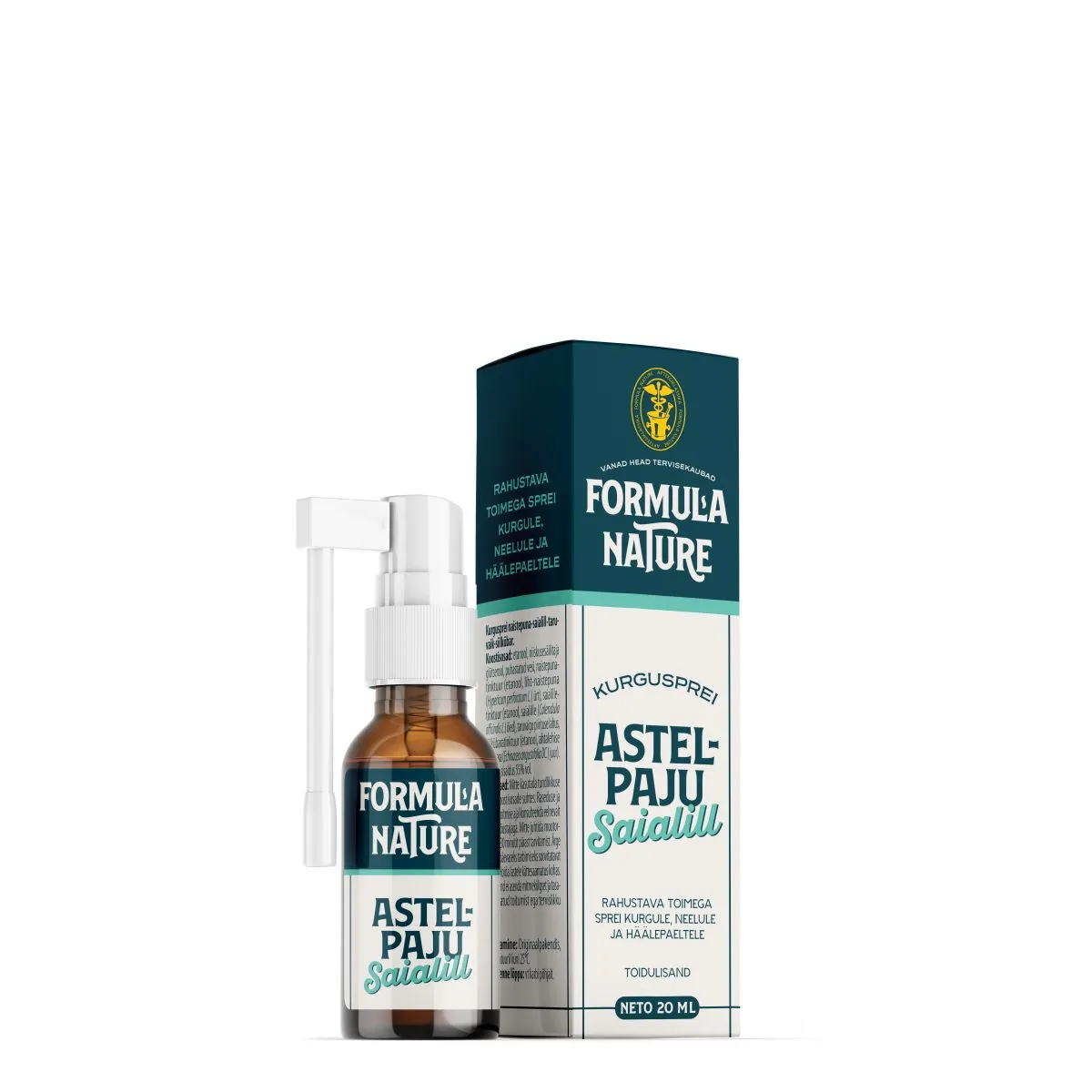 FORMULA NATURE KURGUSPREI ASTELPAJU-SAIALILL 20ML - Product Image