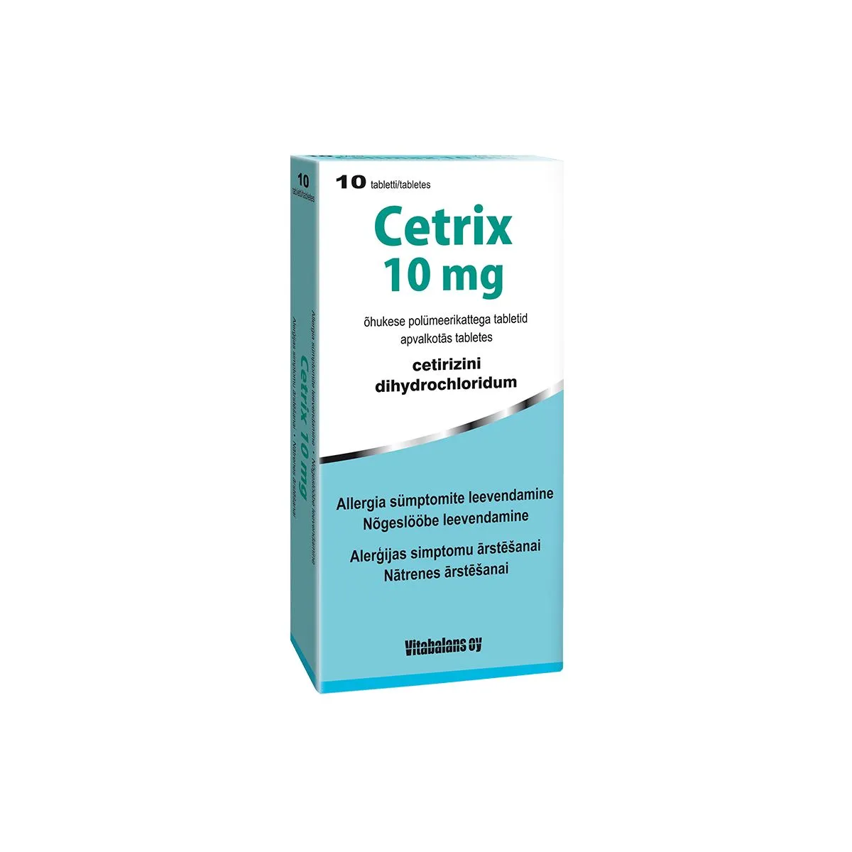 CETRIX 10MG TBL 10MG N10