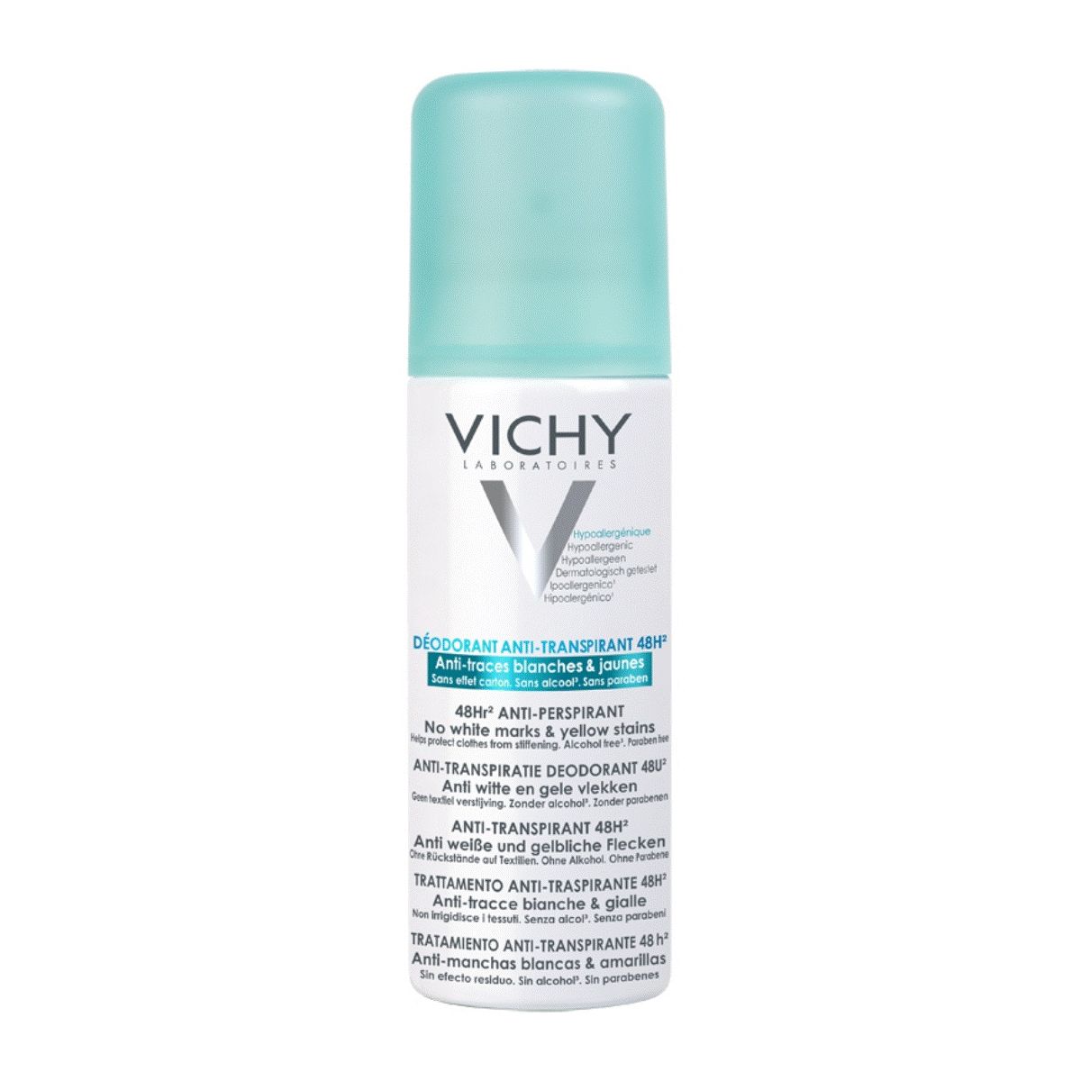 VICHY ANTIPERSPIRANT SPREI 48H ANTITRACE 125ML - Product Image