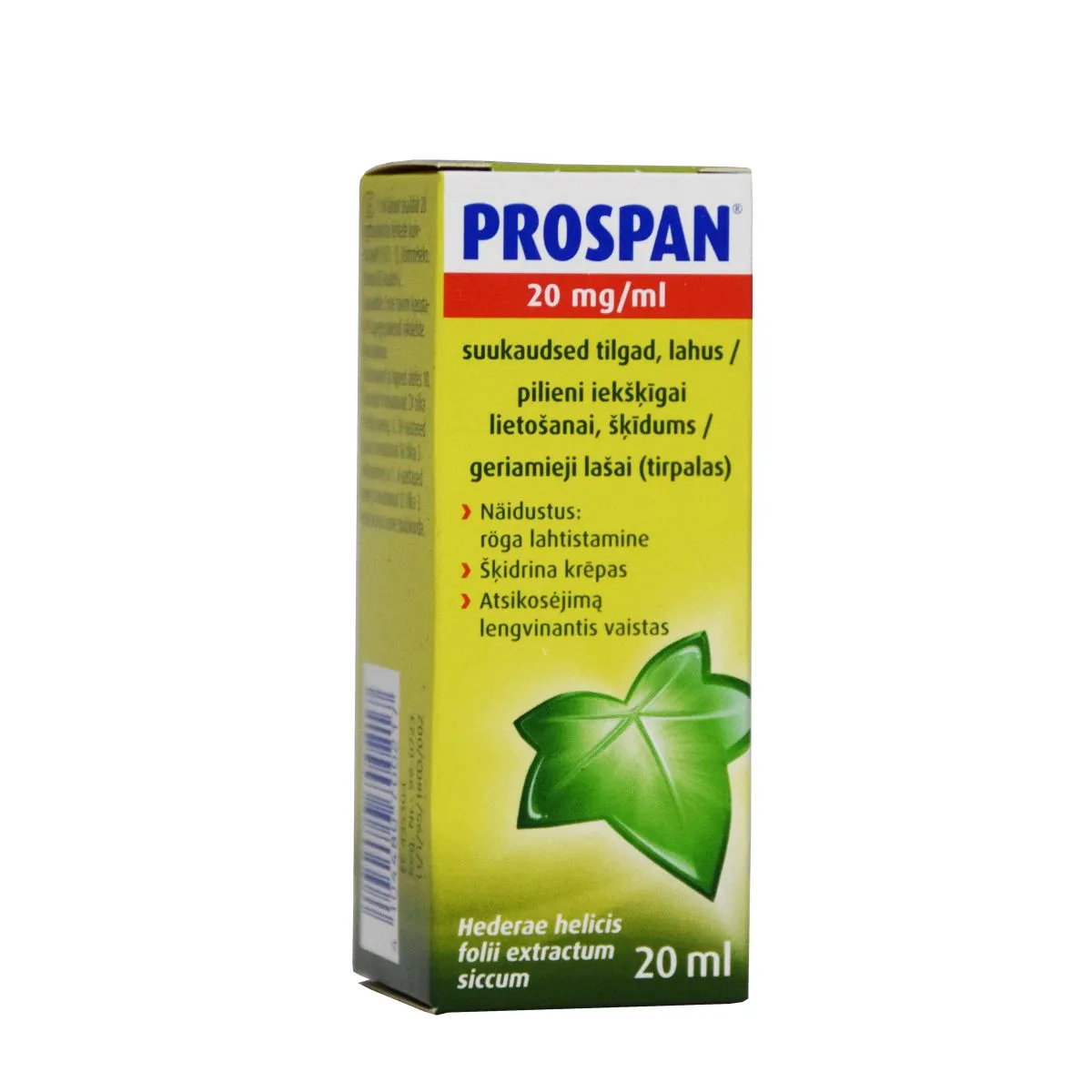 PROSPAN SUUKAUDSED TILGAD 2G/100ML 20ML - Product Image