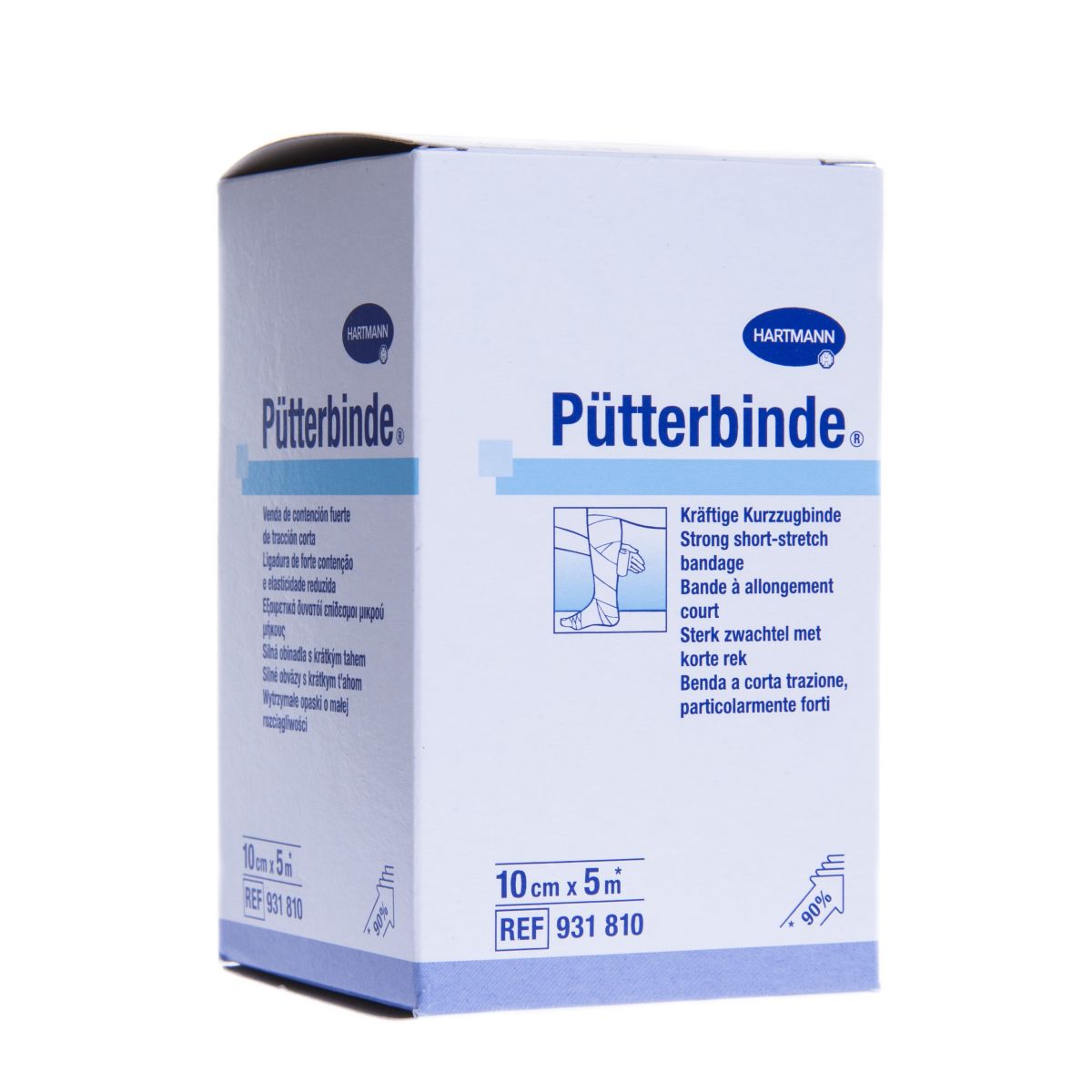 ELASTIKSIDE PÜTTERBINDE 10CMX5M (VENITATULT) - Product Image