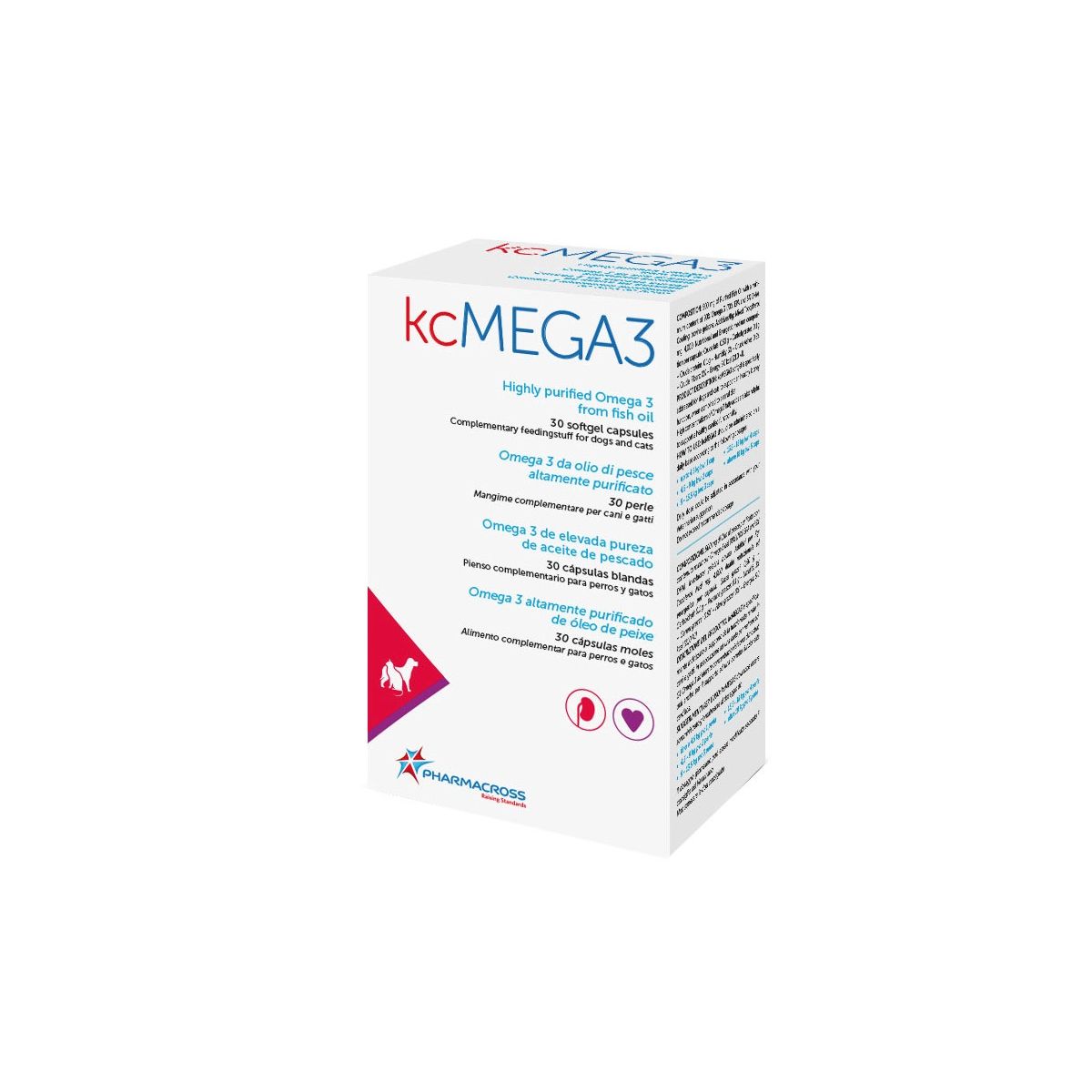 PHARMACROSS KCMEGA3 KAPSLID N30 - Product Image