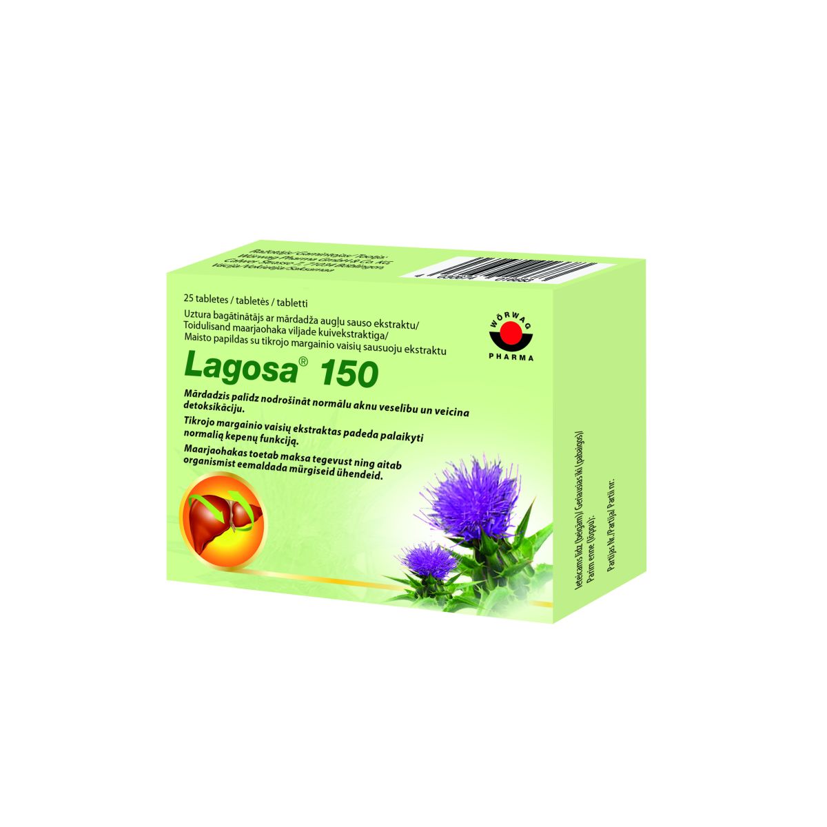 LAGOSA TBL 150MG N25 - Product Image