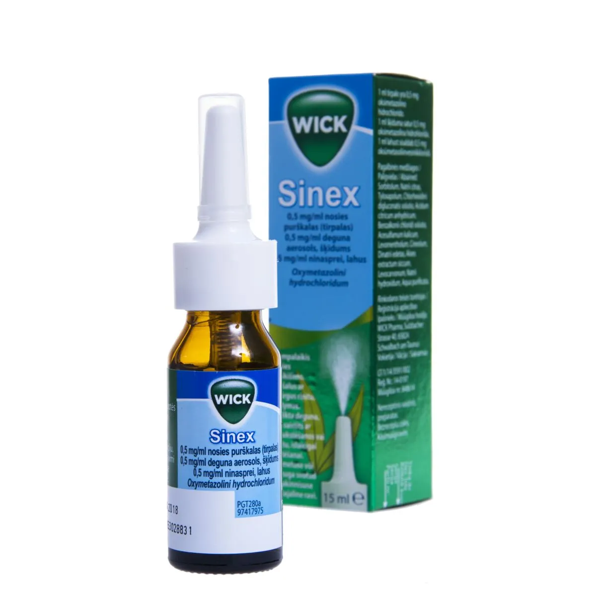 SINEX NINASPREI 0,5MG/1ML 15ML N1 - Product Image