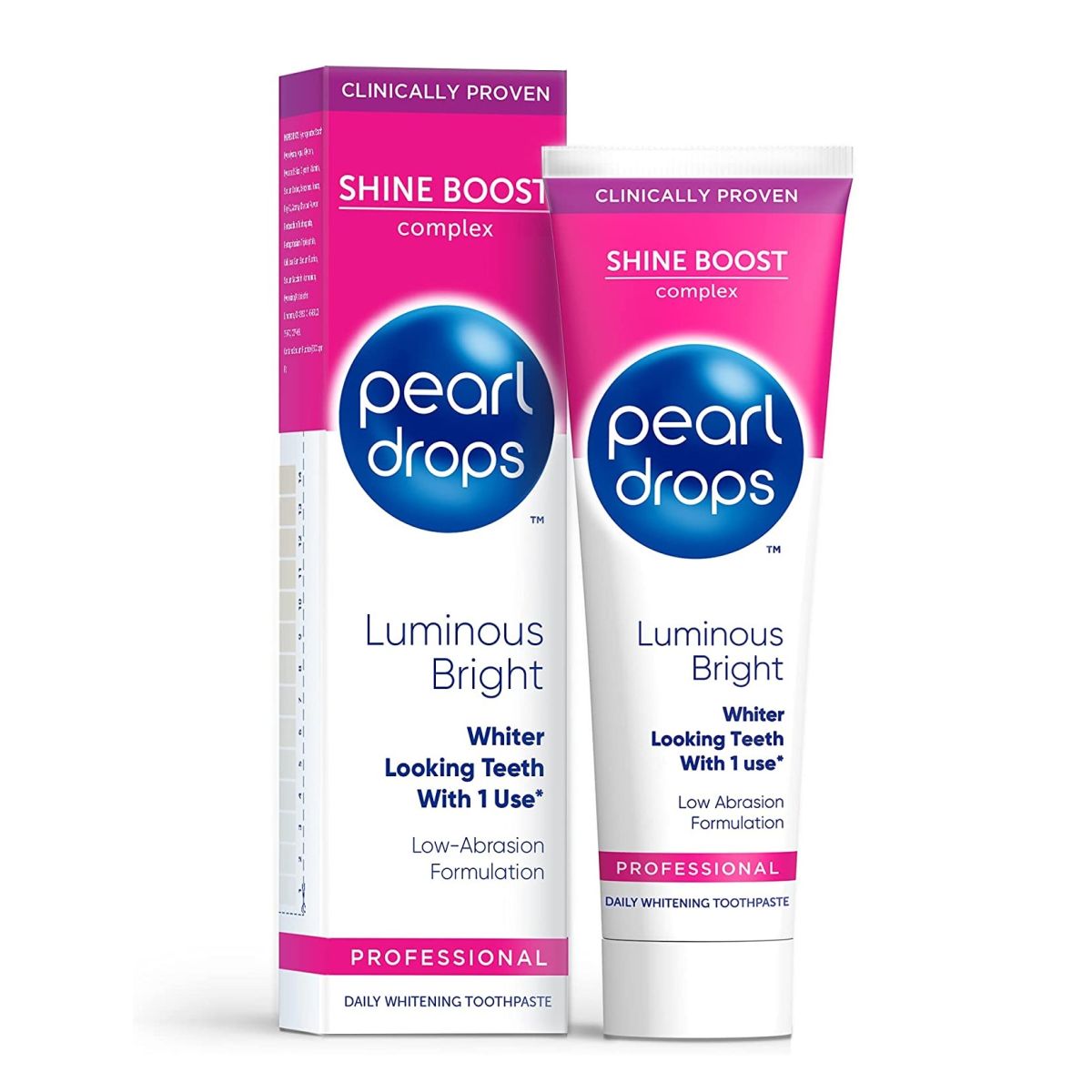 PEARL DROPS LUMINOUS BRIGHT HAMBAPASTA VALGENDAV 75ML - Product Image