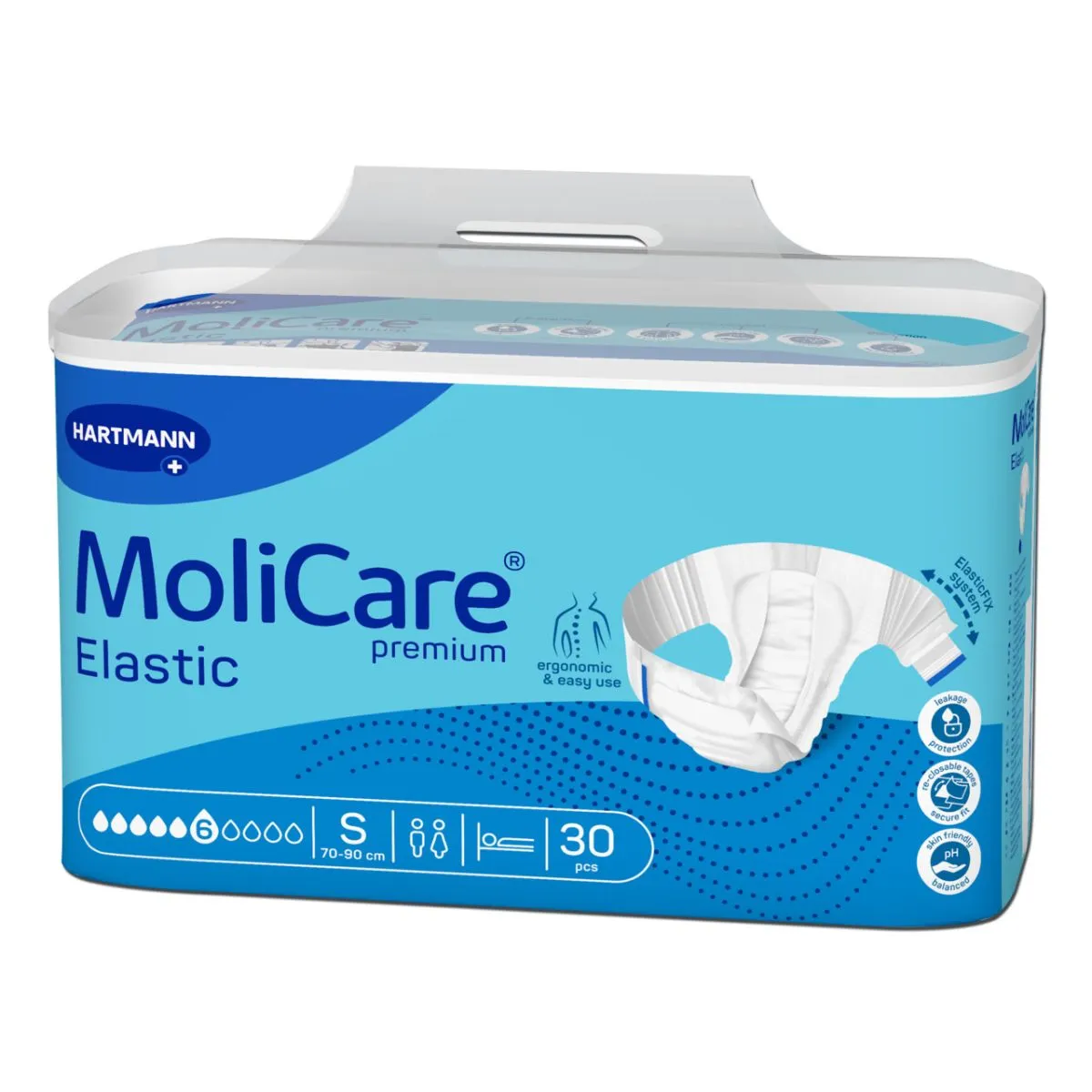 MOLICARE ELASTIC 6 TILKA S N30 - Product Image