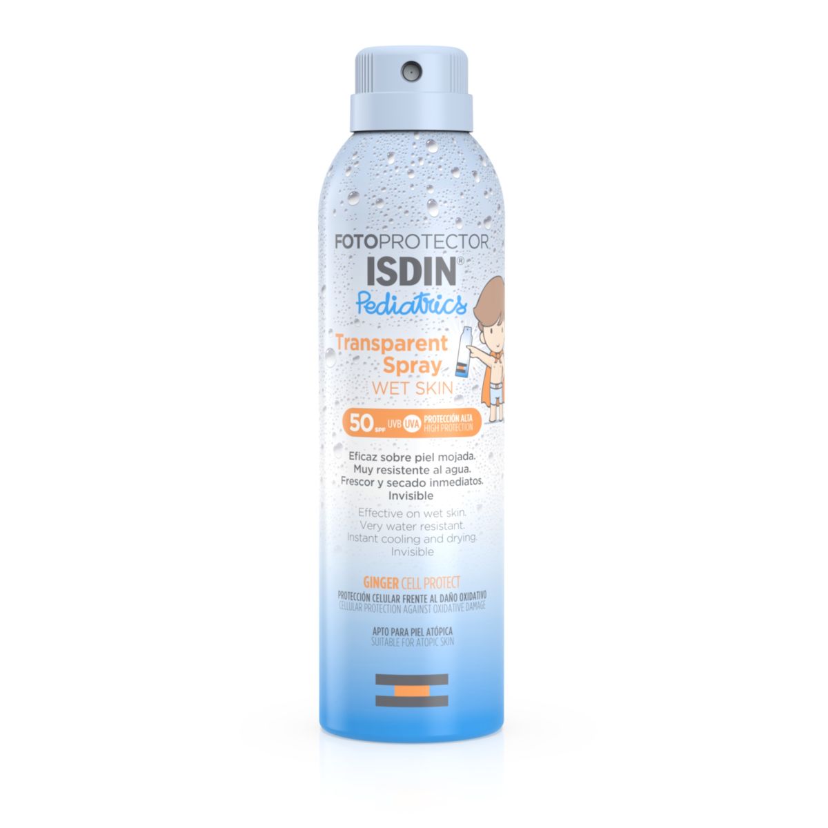 ISDIN PÄIKESEKAITSEAEROSOOL LASTELE SPF50 250ML - Product Image