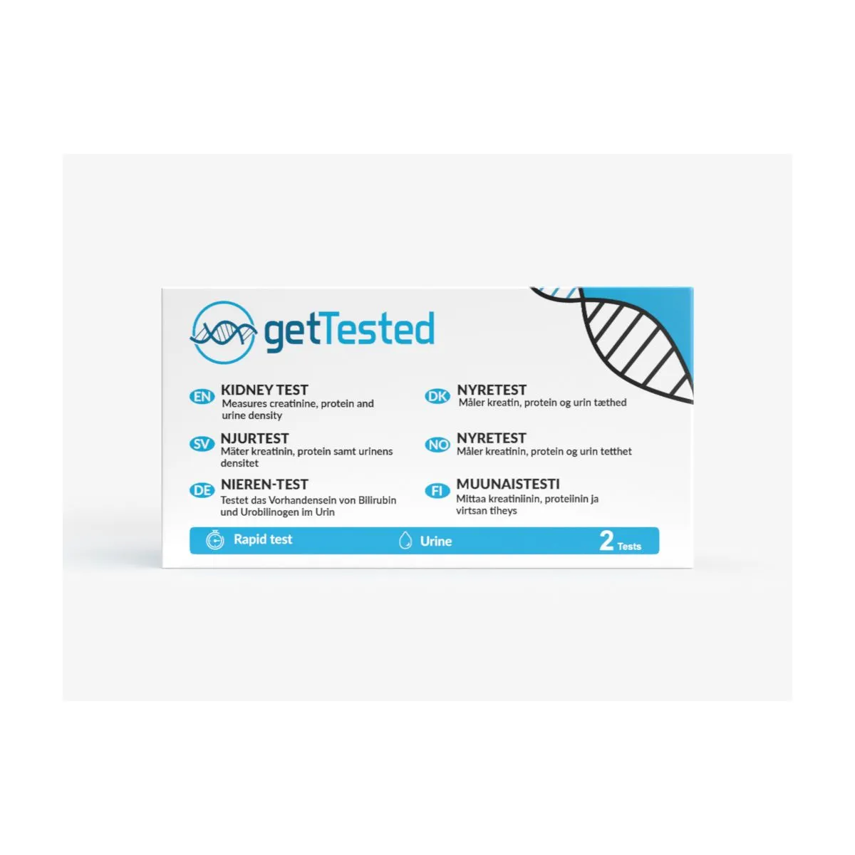 GETTESTED KIIRTEST NEERUTALITLUSE HINDAMISEKS N1 - Product Image