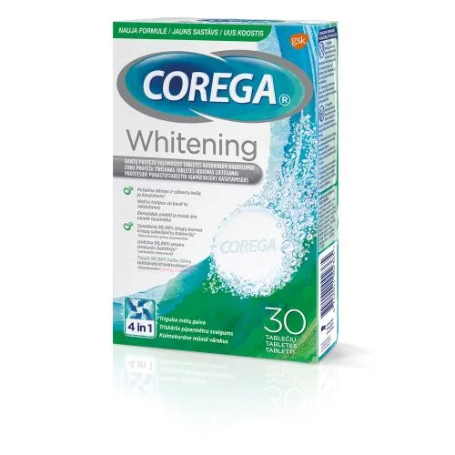 COREGA DENTAL WHITE TBL N30