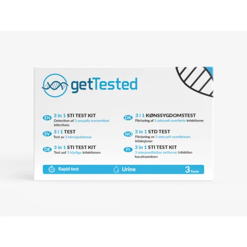 GETTESTED KIIRTEST 3 SUGUHAIGUSE TUVASTAMISEKS (3IN1) N1