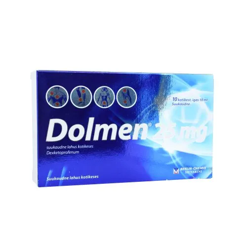 DOLMEN SUUKAUDNE LAHUS KOTIKESES 25MG N10