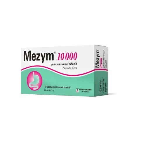 MEZYM 10 000 TBL 10000+7500+375TÜ N10 GASTRORESISTENTNE