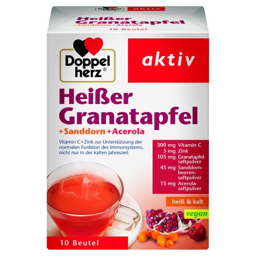 DOPPELHERZ AKTIV KUUM JOOK GRANAATÕUN+ASTELPAJU+ACEROLA N10