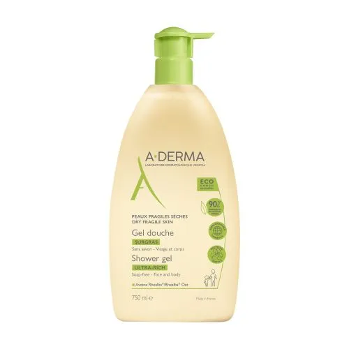 A-DERMA DUSHIGEEL KAERAEKSTRAKTIGA 750ML