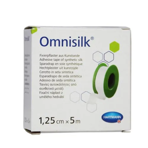 OMNISILK RULLPLAASTER 1,25CMX5M (SIIDIST)