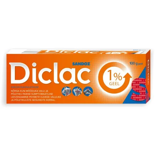 DICLAC GEEL 1% 100G