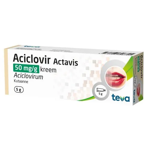 ACICLOVIR ACTAVIS KREEM 50MG/G 5G