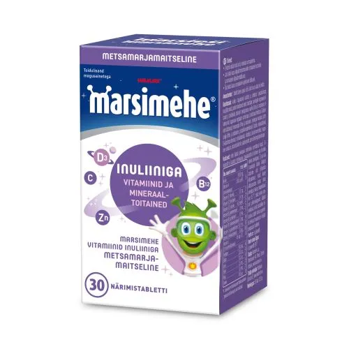 MARSIMEHE VITAMIINID INULIINIGA TBL N30 (METSAMARJA)