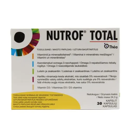 NUTROF TOTAL CAPS N30