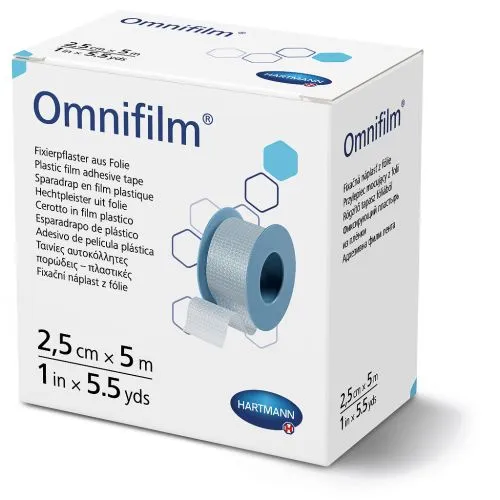 OMNIFILM RULLPLAASTER LÄBIPAISTEV 2,5CMX5M