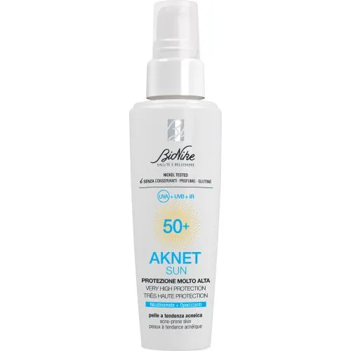 BIONIKE SUN AKNET PÄIKESEKAITSEFLUID SPF50+ 50ML