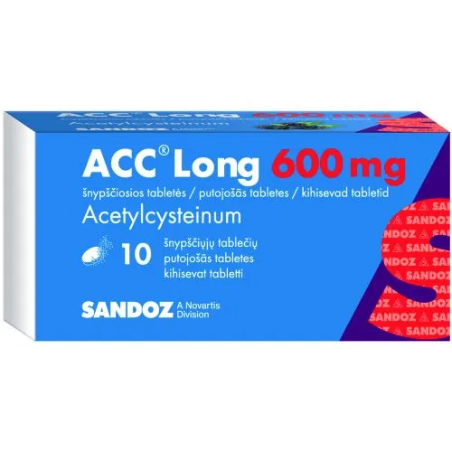 ACC LONG KIHISEV TBL 600MG N10