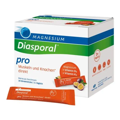 MAGNESIUM DIASPORAL PRO LIHASTELE JA LUUDELE DIREKT PLV N30