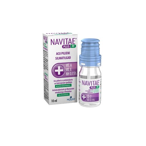 NAVITAE PLUS PF SILMATILGAD SÄILITUSAINETA 10ML