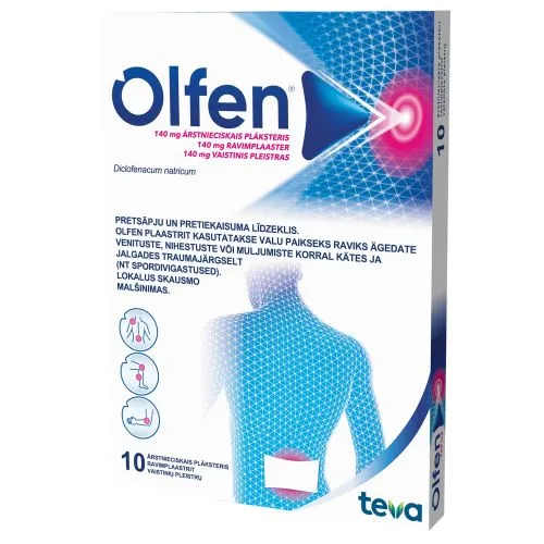 OLFEN RAVIMPLAASTER 140MG N10