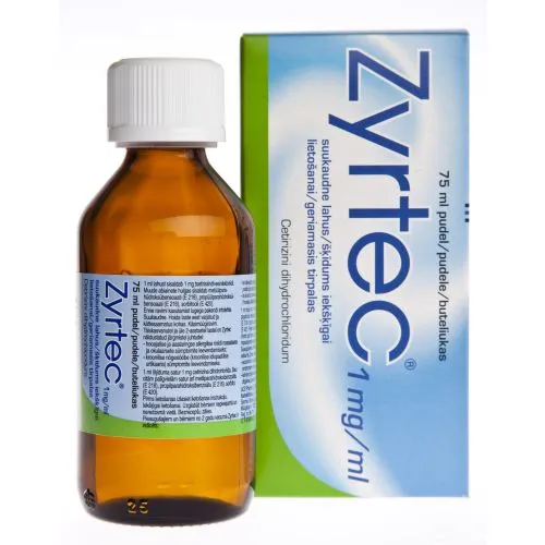 ZYRTEC SUUKAUDNE LAHUS 1MG/ML 75ML N1