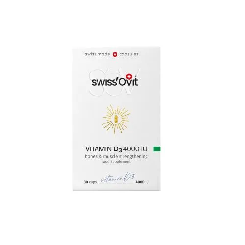 SWISSOVIT VITAMIIN D3 KAPSLID 4000IU N30