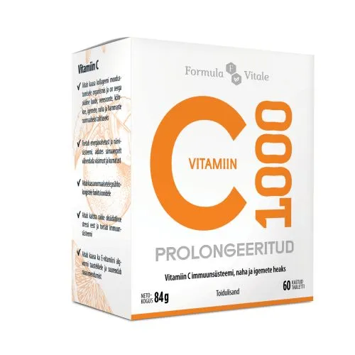 FORMULA VITALE C-VIT PROLONG TBL 1000MG N60