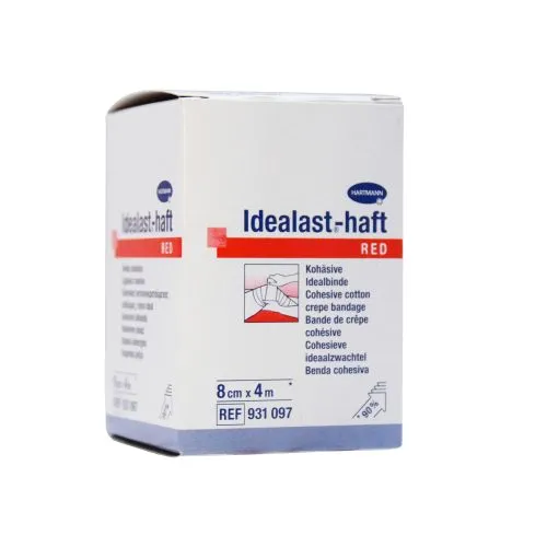 ELASTIKSIDE IDEALAST- HAFT RED (PUNANE) 8CMX4M