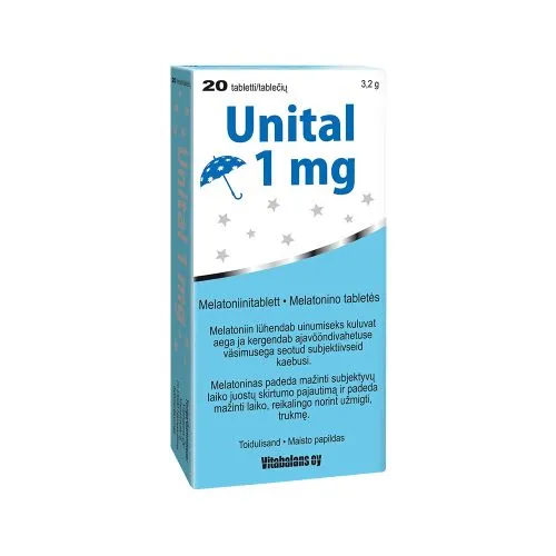 UNITAL TBL 1MG N20