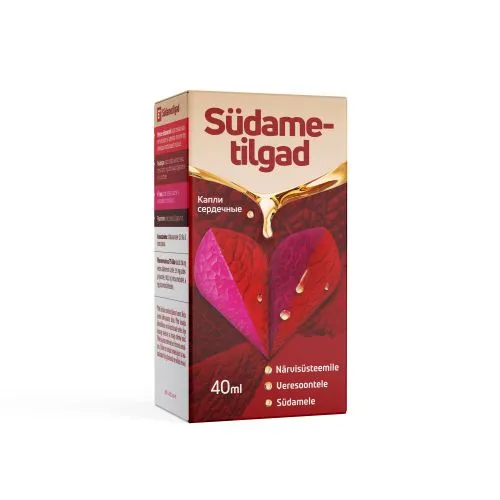 SÜDAMETILGAD 40ML