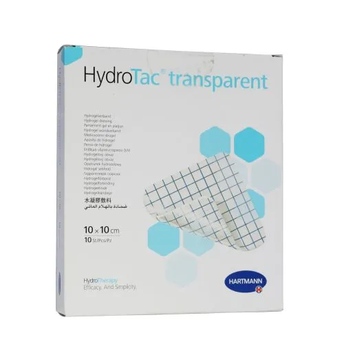 HYDROTAC TRANSPARENT HAAVASIDE 10X10CM N10