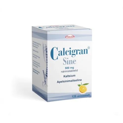 CALCIGRAN SINE NÄRIMISTBL 1250MG N120