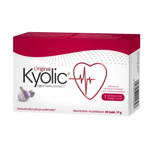 KÜÜSLAUGUTABLETID KYOLIC ORIGINAL 600MG N25 (LAAGERDUNUD)