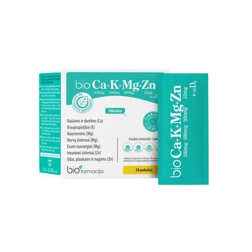 BIO CA+K+MG+ZN+VITAMIIN D3 PULBER N28