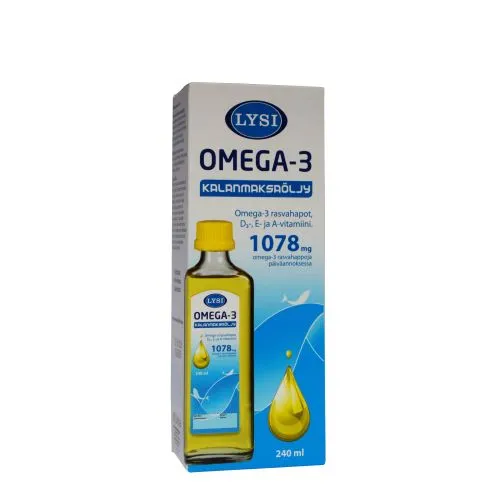 LYSI OMEGA-3 KALAMAKSAÕLI 240ML