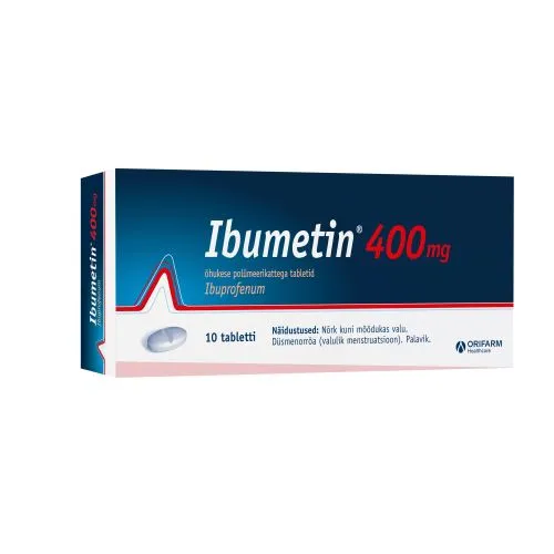 IBUMETIN KATTEGA TBL 400MG N10