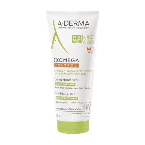 A-DERMA EXOMEGA CONTROL KREEM ATOOPILISELE NAHALE 200ML