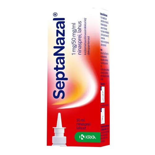 SEPTANAZAL NINASPREI 1MG+50MG/1ML 10ML N1