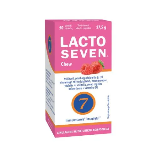 LACTOSEVEN CHEW NÄRIMISTBL N50