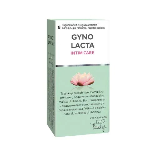 GYNOLACTA VAGINAALTABLETT 50MG N8